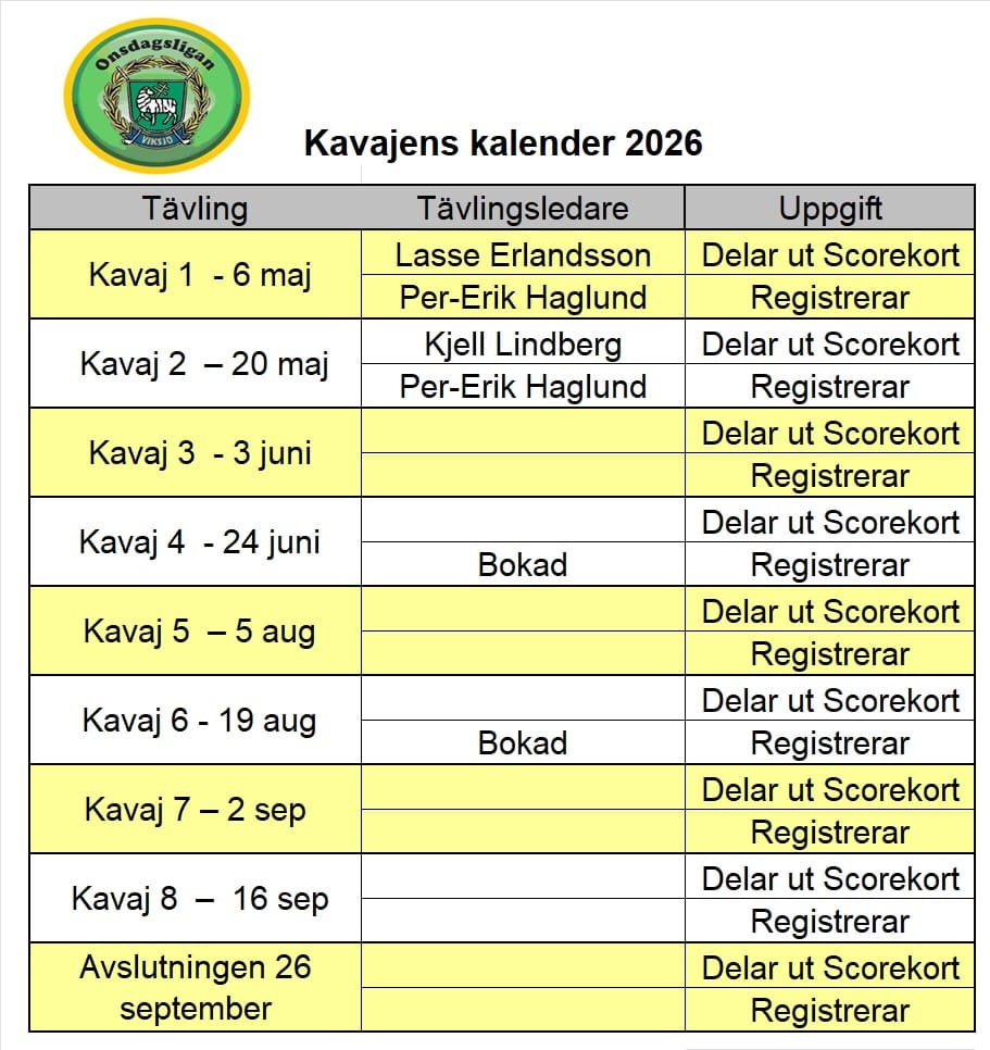 2 Kavajens Kalender 2026