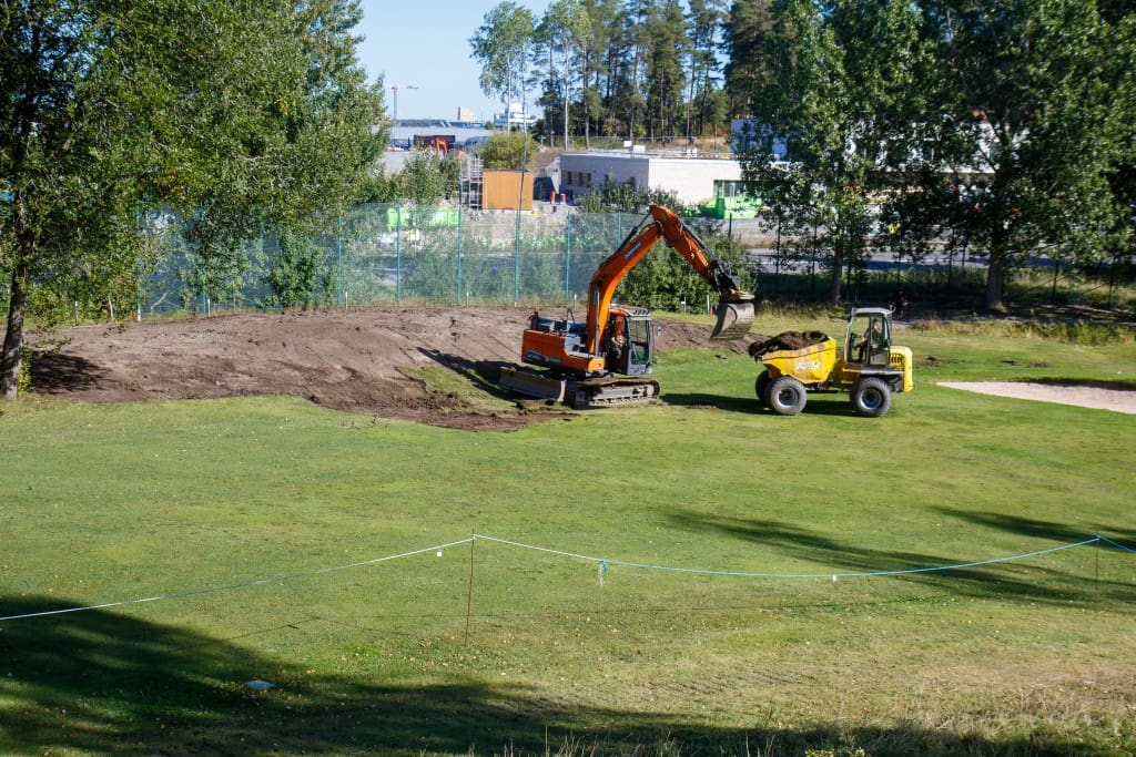 2026-09-03 Hål 2 UNDER arbete med ny green-3